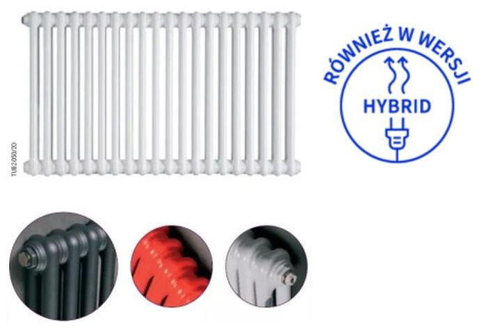 Instal-Projekt Tubus 2 TUB2-050/22D50 Grzejnik Pokojowy 561/1010 kolor C34 (Modulus)