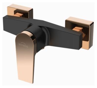 invena midnight bateria natryskowa black/gold rose (bn-35-014-v) - zdjęcie główne