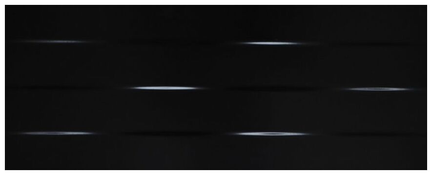 Czarna strukturalna płytka Element Noir 3D o matowej powierzchni i formacie 20x50 cm