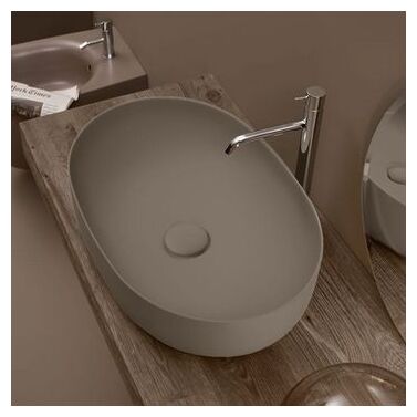 Kerasan Nolita Umywalka Stojąca na Blacie kolor Nocciola/Hazel matt (534381) 60x40