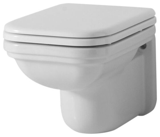 kerasan waldorf miska wc wisząca czarna (411504) 55x37 - zdjęcie główne