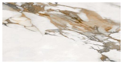 Keratile Stagnone Gold Satino rektyfikowany 60x120 - gres szkliwiony imitujący marmur do kuchni i łazienki - zdjďż˝cie nr: 2