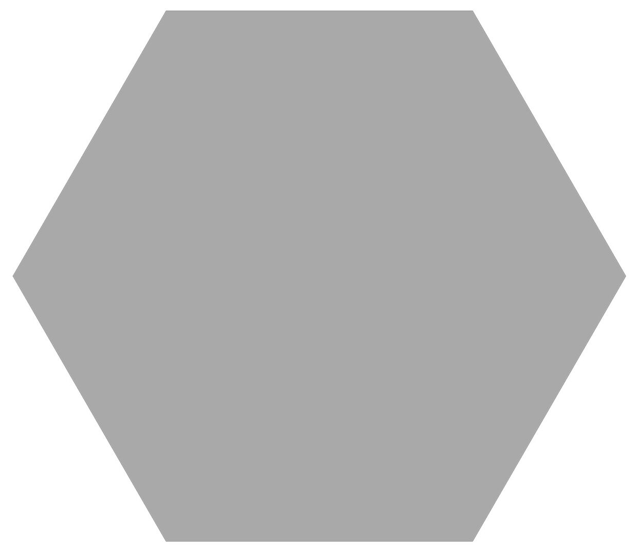 keros ceramika element acero gres hexagon 23x27 - zdjęcie główne