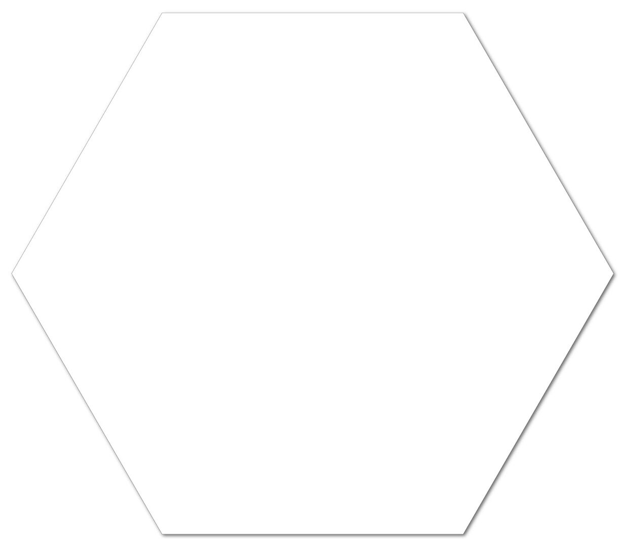 keros ceramika element blanco gres hexagon 23x27 - zdjęcie główne