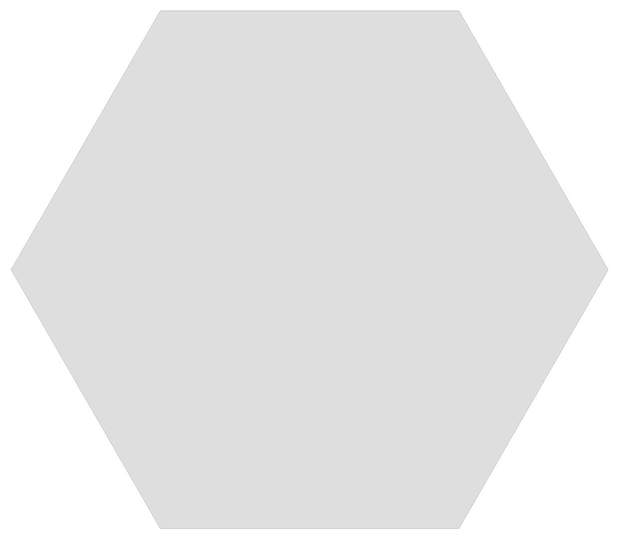keros ceramika element gris gres hexagon 23x27 - zdjęcie główne