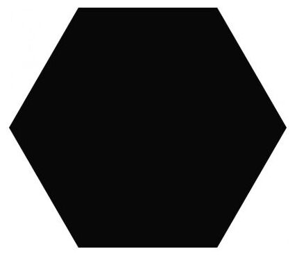keros ceramika hexa element negro gres 23x27 - zdjęcie główne