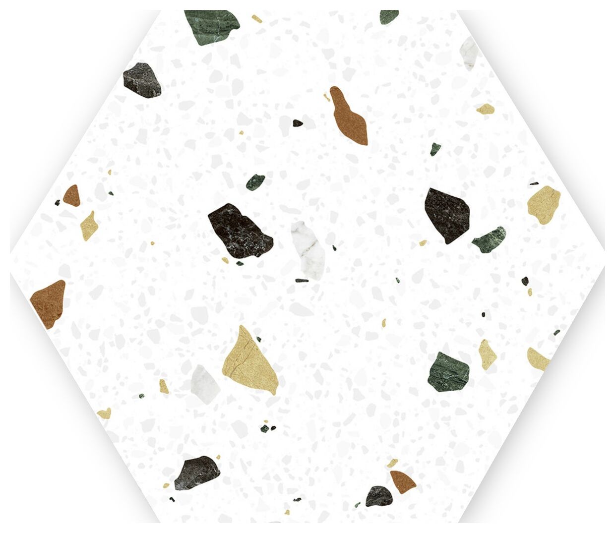 keros ceramika tritato blanco hexa gres 23x27 - zdjęcie główne