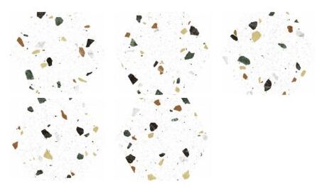 keros ceramika tritato blanco hexa gres 23x27 - zdjęcie nr: 2