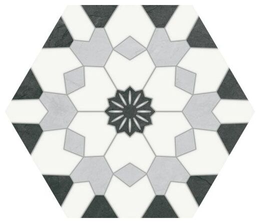 keros ceramika hexa venezia negro gres 23x27 - zdjęcie nr: 3