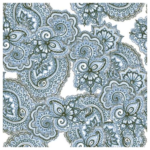 keros ceramika paisley laxmi gres 25x25 - zdjęcie główne