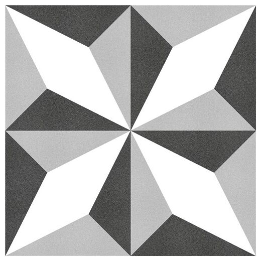 keros ceramika estrella negro gres 25x25 - zdjęcie główne