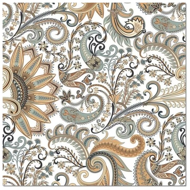 keros ceramika paisley mysore gres 25x25 - zdjęcie główne