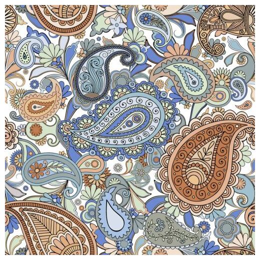 keros ceramika paisley nur gres 25x25 - zdjęcie nr: 2