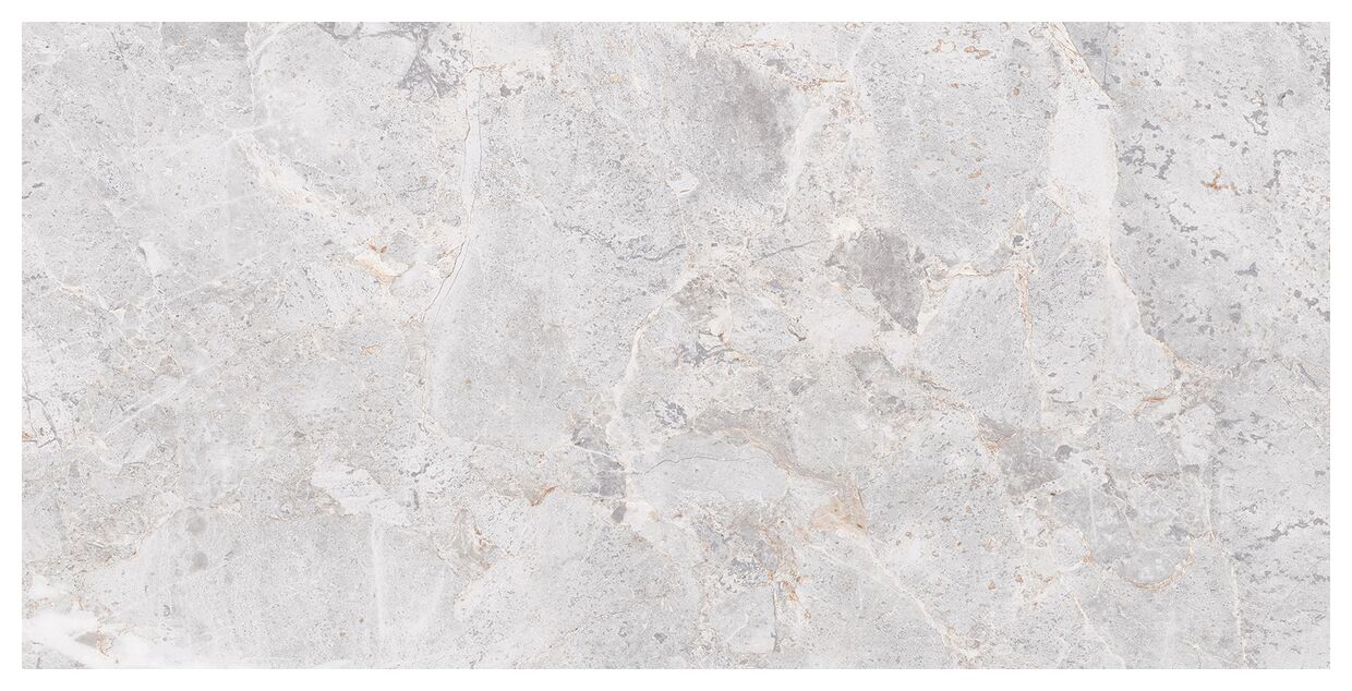 Keros ceramika Maine Gris gres Carving rektyfikowany 60x120 - szary gres kamieniopodobny kuchenny i łazienkowy