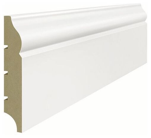 lagrus atena 100 listwa przypodłogowa biała mdf plus (wilgocioodporna) 244x10x1.6 