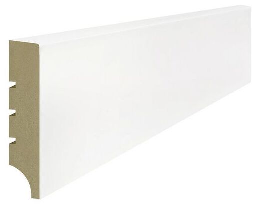 lagrus classic r1 listwa przypodłogowa biała mdf standard 244x8x1.6 