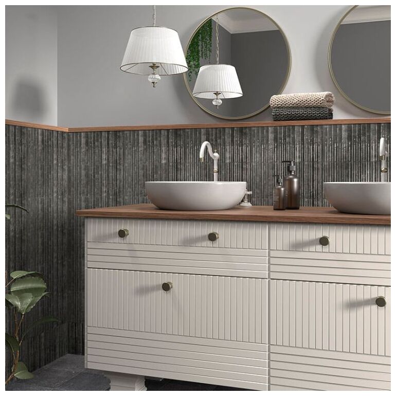 mainzu ceramica etna nero płytka ścienna 15x30 - zdjęcie nr: 3