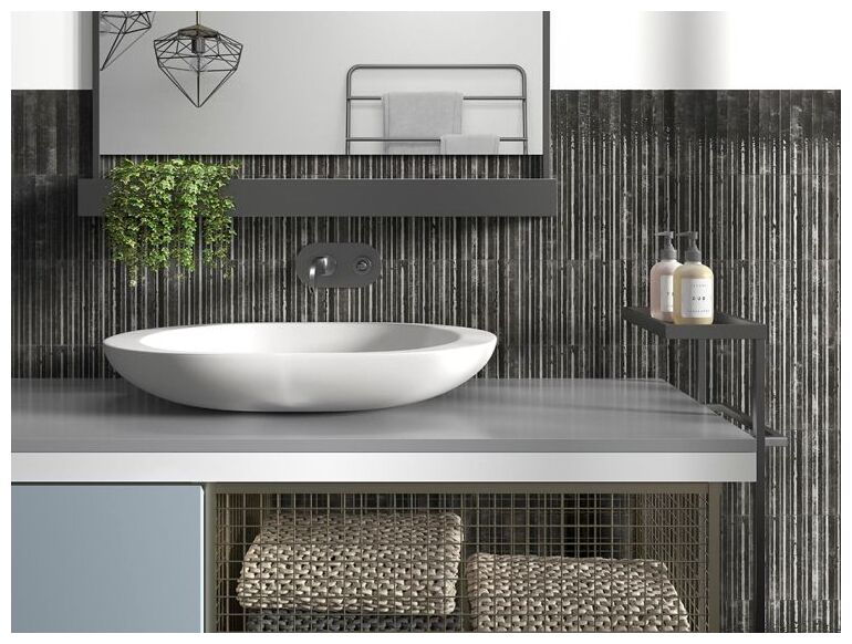 mainzu ceramica etna nero płytka ścienna 15x30 - zdjęcie nr: 5