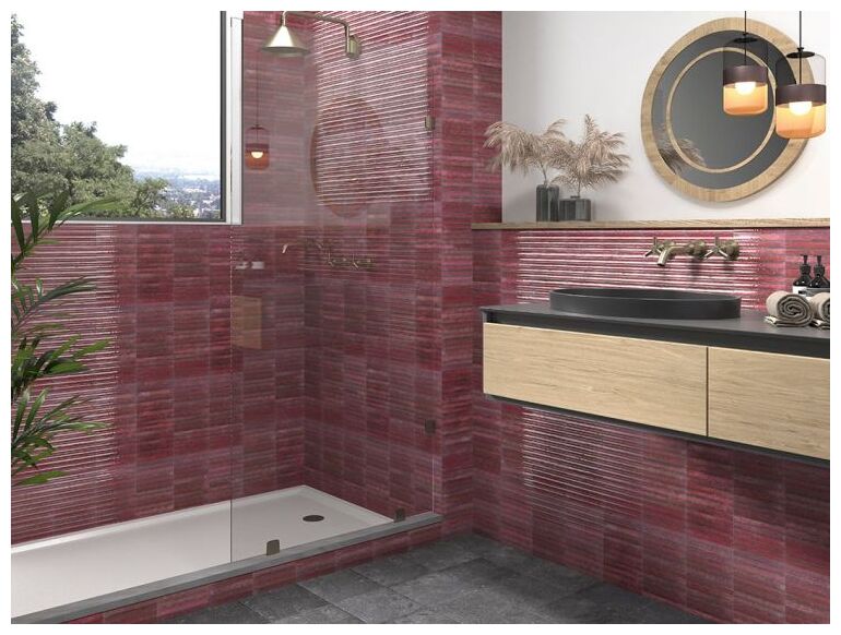 mainzu ceramica etna viola płytka ścienna 15x30 - zdjęcie nr: 3