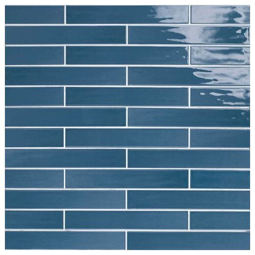 Mainzu Ceramica Sidney Navy płytka ścienna 5x30 - hiszpańska glazura w kształcie cegiełki