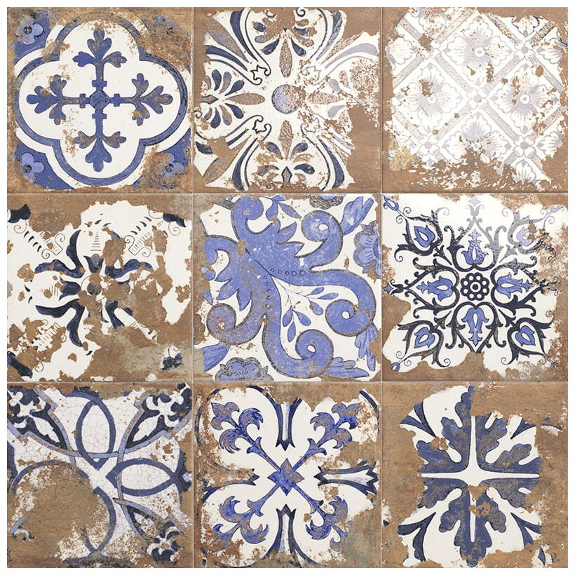 mainzu ceramica land anthology cotto dekor 20x20 - zdjęcie główne