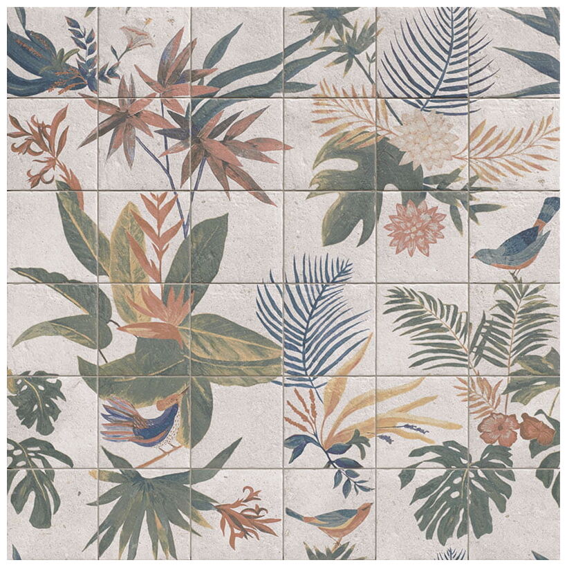 mainzu ceramica mural samui 36-elem. dekor 20x20 