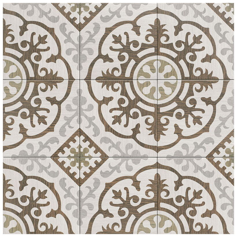 mainzu ceramica perugia dekor 20x20 - zdjęcie główne
