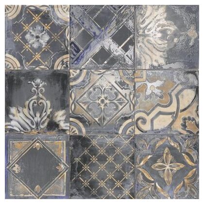 mainzu ceramica ricordi azurro dekor 20x20 - zdjęcie główne