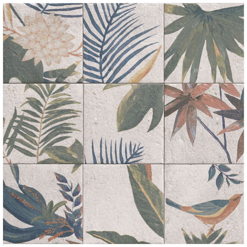 mainzu ceramica samui dekor 20x20 - zdjęcie główne
