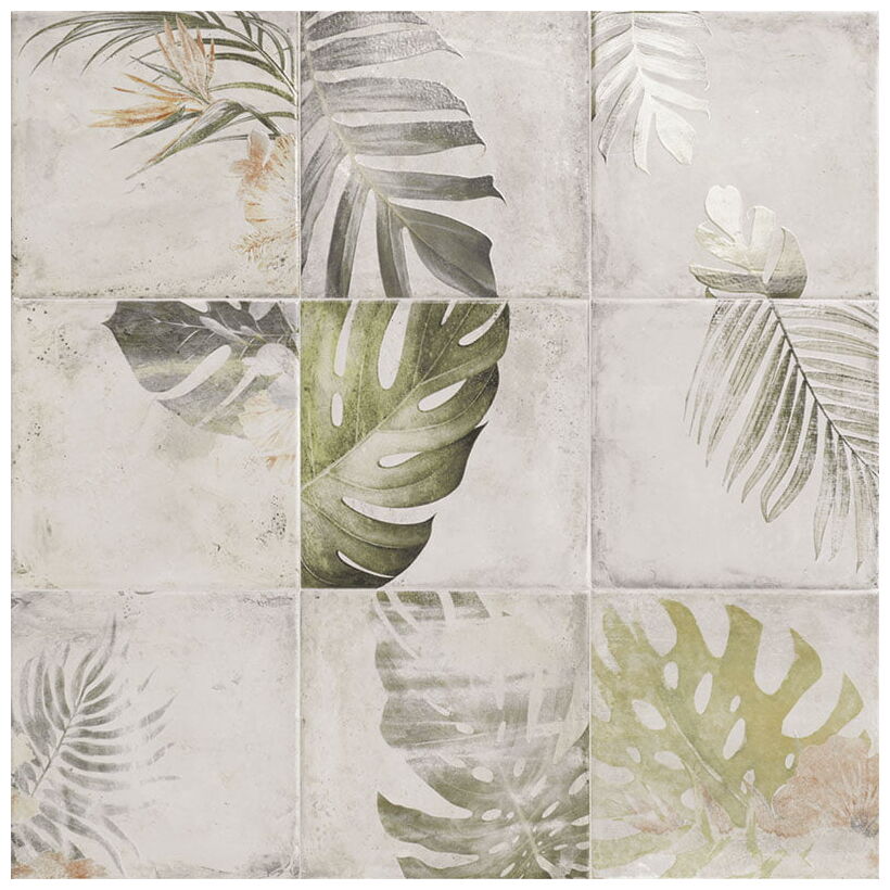 mainzu ceramica tahiti white płytka ścienna 20x20 - zdjęcie główne