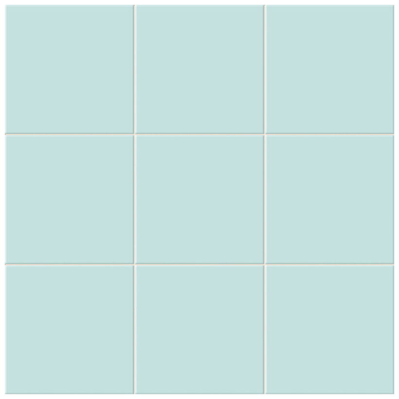 mainzu ceramica turquesa mate płytka ścienna 20x20 - zdjęcie główne