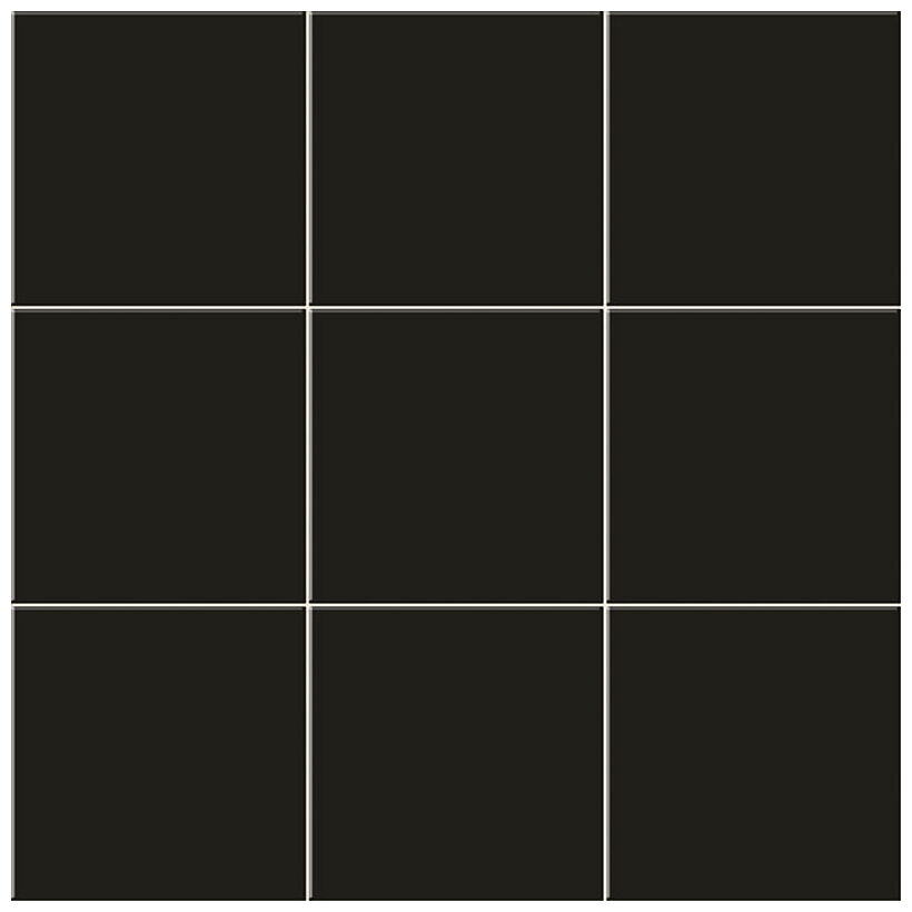 mainzu ceramica negro mate płytka ścienna 20x20 - zdjęcie główne