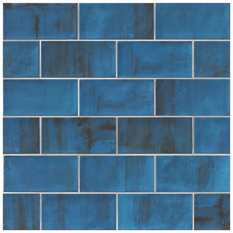 mainzu ceramica verona blu płytka ścienna 10x20 - zdjęcie główne