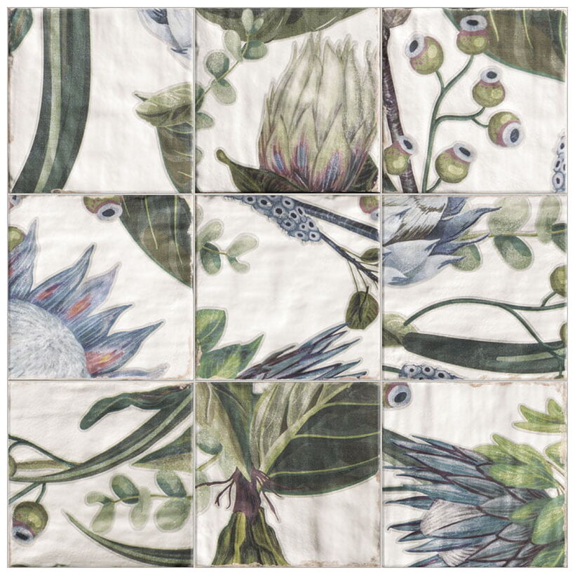 mainzu ceramica protea dekor 20x20 - zdjęcie główne