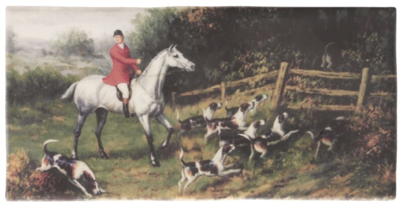 mainzu ceramica belgium monteria 4 dekor 10x20 - zdjęcie główne