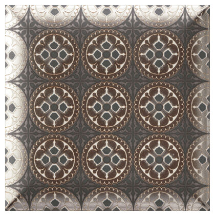 mainzu ceramica metal black dekor 15x15 - zdjęcie główne