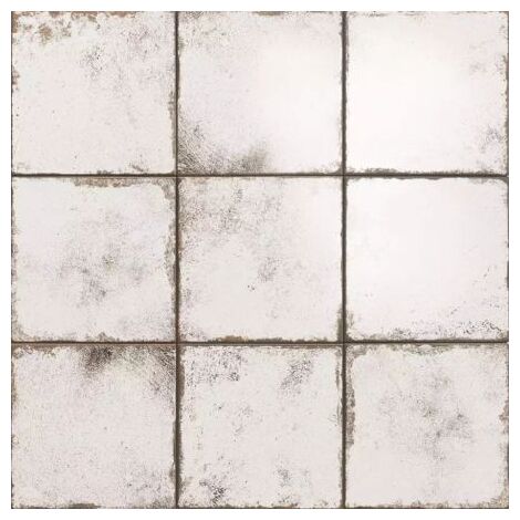 Metallici White płytka podłogowa 20x20 z matowym wykończeniem i delikatnymi zarysowaniami - zdjęcie nr: 3