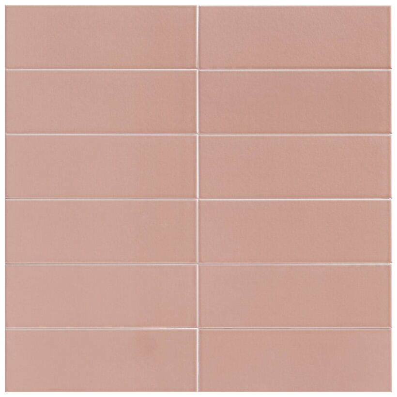 mainzu ceramica jungle flamingo płytka ścienna 10x30 - zdjęcie główne