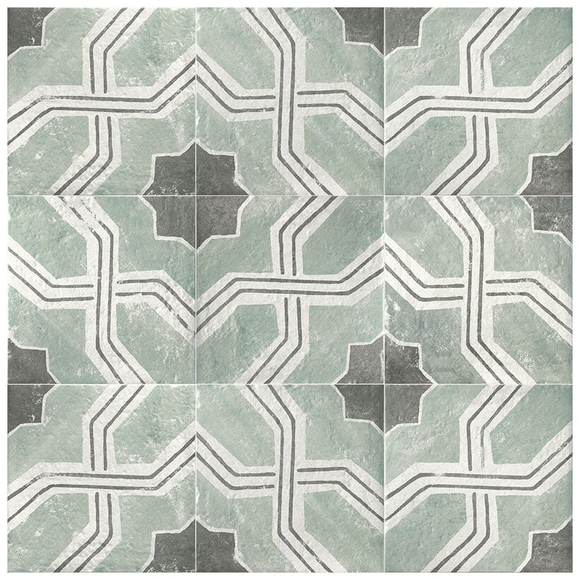 mainzu ceramica carino iberia dekor 20x20 - zdjęcie główne