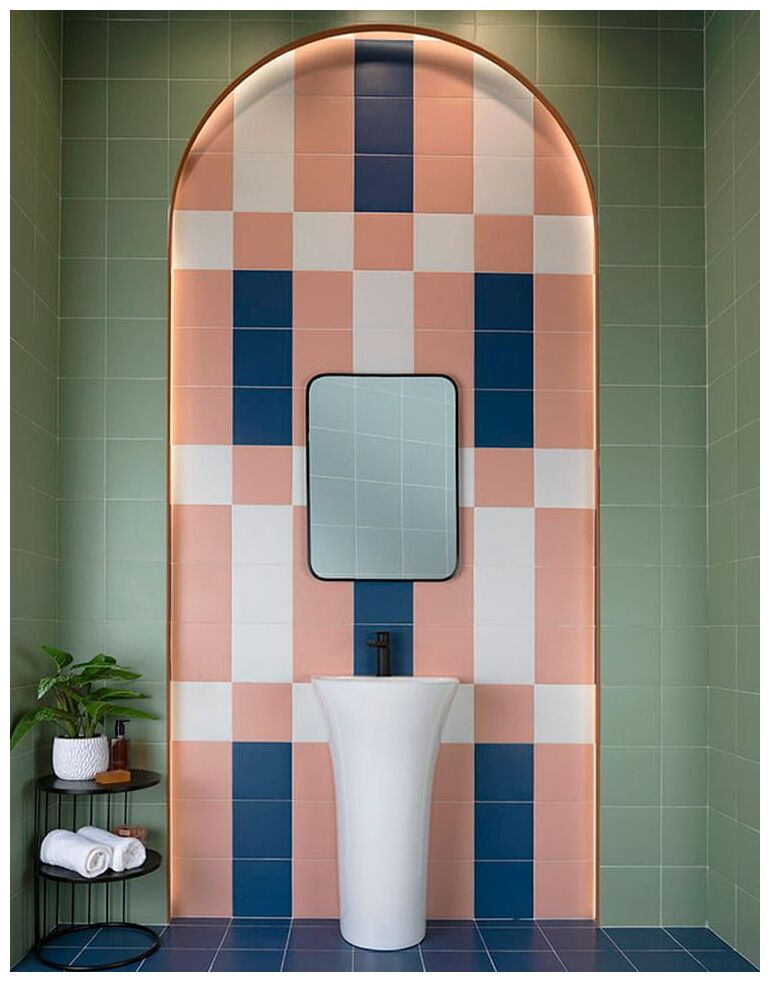 mainzu ceramica technical navy gres 20x20 - zdjęcie nr: 6