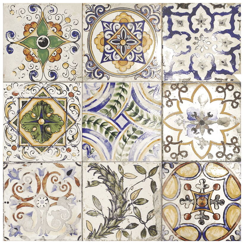 mainzu ceramica maiolica centro dekor 20x20 - zdjęcie główne