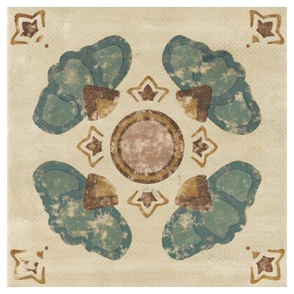 Patchworkowa płytka Verona dekor podłogowy 20x20 z różnorodnymi wzorami i satynowym wykończeniem - zdjęcie nr: 2