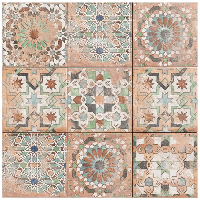 mainzu ceramica forli sforza dekor podłogowy 20x20 - zdjęcie główne