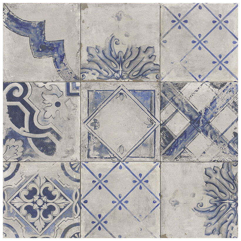 mainzu ceramica canaletto bianco dekor 20x20 - zdjęcie główne