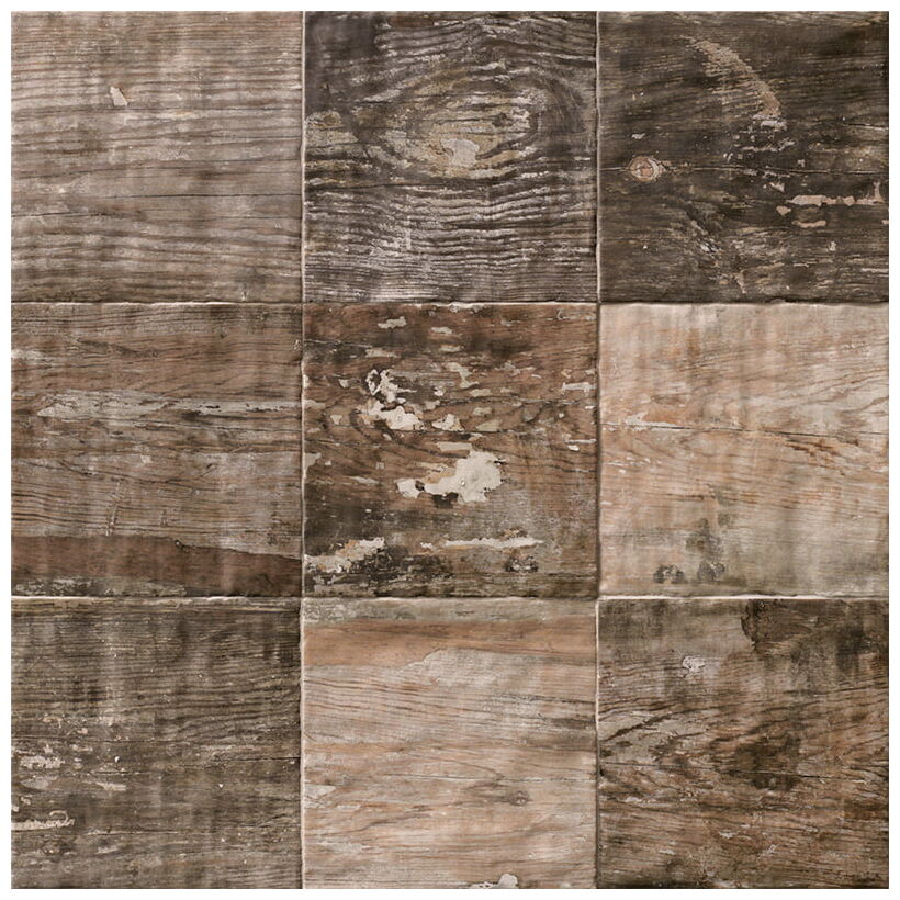 mainzu ceramica colonial caoba płytka ścienna 20x20 - zdjęcie główne