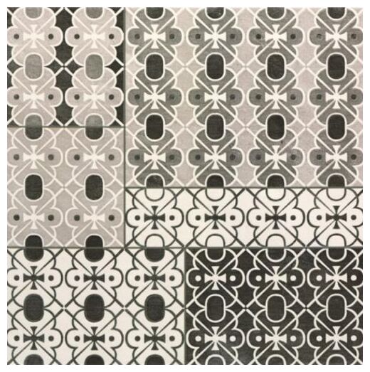 mainzu ceramica cementine carpet grey dekor 20x20 - zdjęcie główne