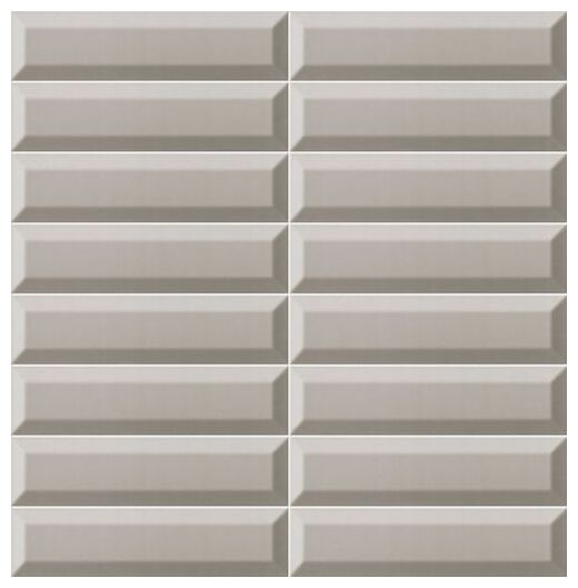 mainzu ceramica settecento gris brillo bissel płytka ścienna 7.5x30 - zdjęcie nr: 2