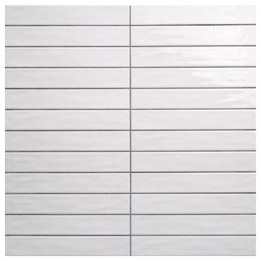 Szara płytka Sidney Shell 15x30 w kształcie cegiełki z delikatnym połyskiem i strukturą