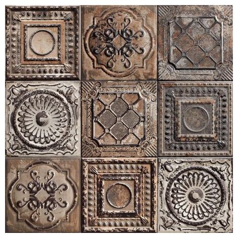mainzu ceramica tin-tile rusty mix dekor 20x20 - zdjęcie nr: 3