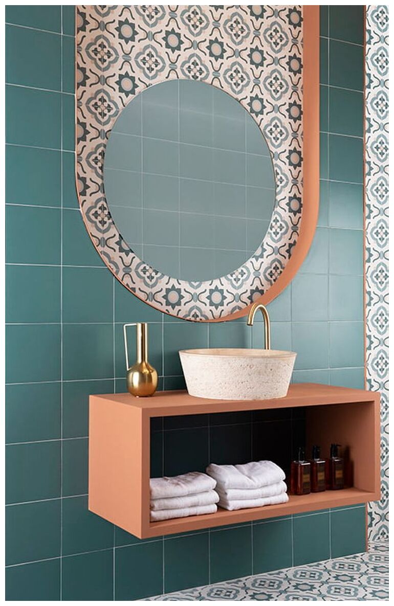 mainzu ceramica technical teal gres 20x20 - zdjęcie nr: 6